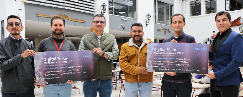 El programa Ingeniería Mecatrónica gana Digital Festo Mechatronics Game 2021