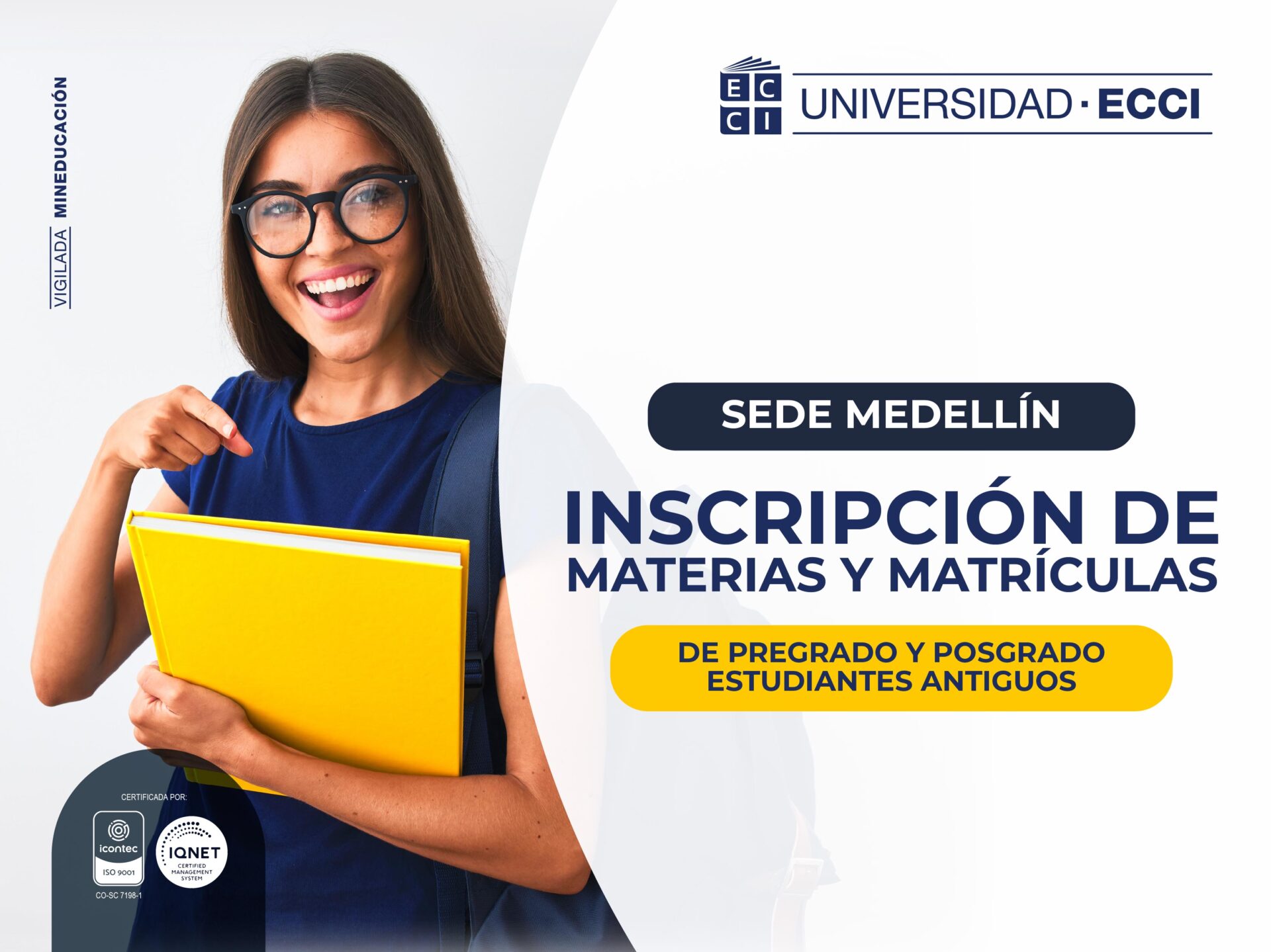 Apertura de inscripciones estudiantes antiguos periodo 2023-2 Medellín