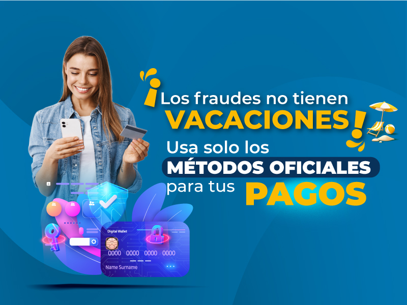 Canales oficiales de pago