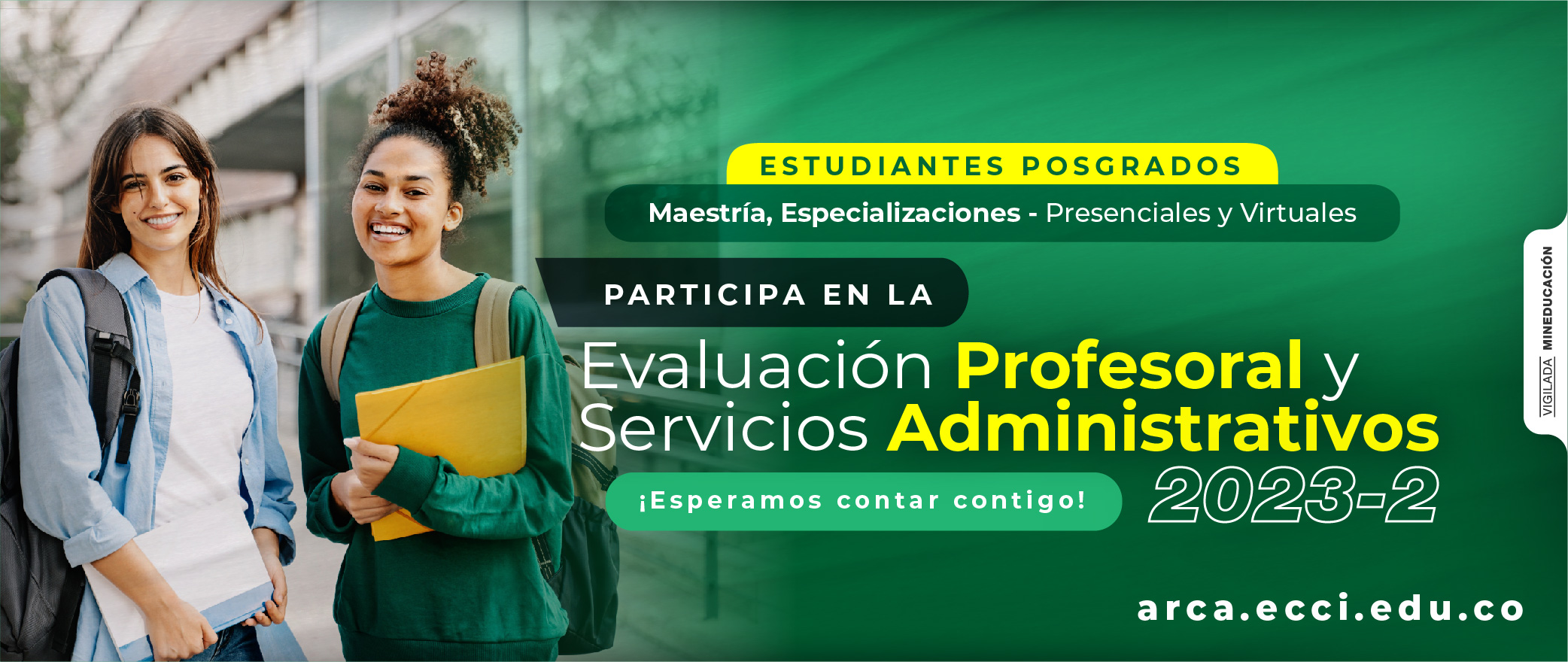 Evaluación Profesoral y Servicios Administrativos 2023-2