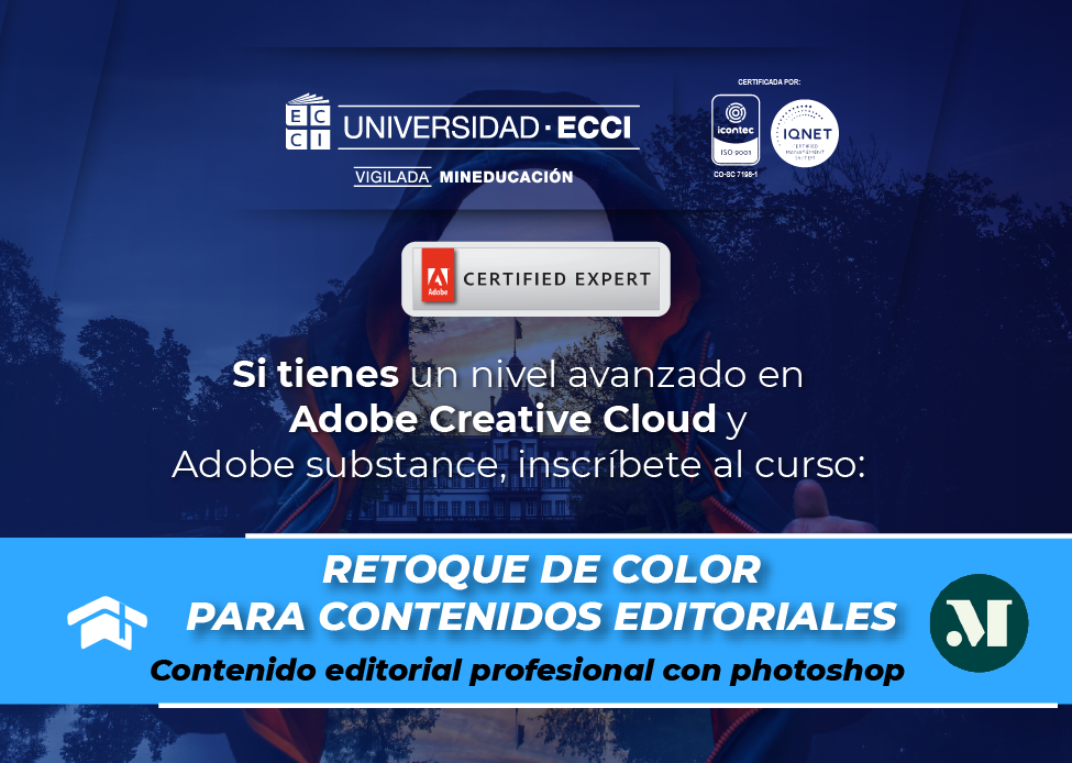 Curso de ADOBE retoque de color para contenidos editoriales