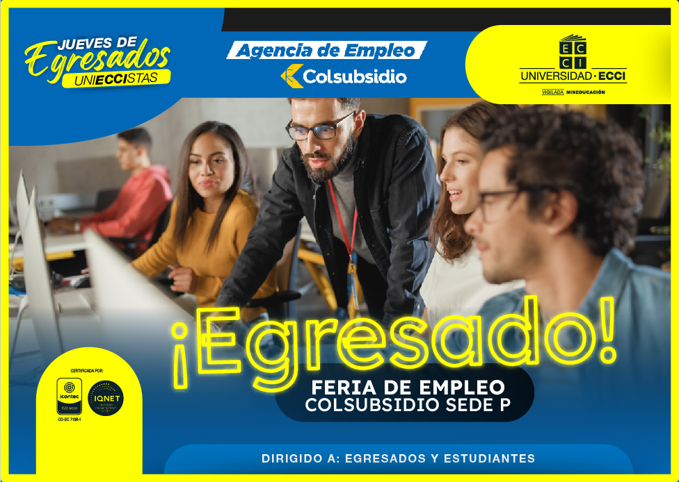 No te pierdas la Feria de Empleo ¡Colsubsidio!